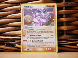Pokemon NIDOKING 8/112 | HOLO RARE | LP Light Play | EX FireRed LeafGreen | 2004 - Image 1