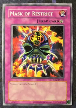 Mask Of Restrict - Yugioh TCG - Retro Pack 2 - Near Mint - English - Image 1