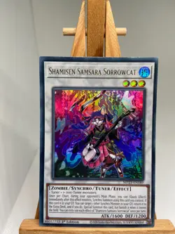 Shamisen Samsara Sorrowcat - Ultra Rare 1st Edition MP23-EN189 - NM - YuGiOh - Image 1