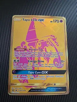 Tapu Lele GX - SV94/SV94 - Pokemon Hidden Fates Sun & Moon Secret Rare Card NM - Image 1