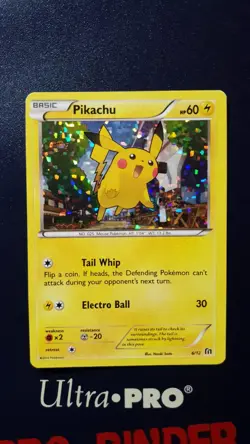 Pokemon TCG PIKACHU HOLO 6/12 McDonalds EU Promo Set 2016 (MCD16) ENGLISH Card - Image 1