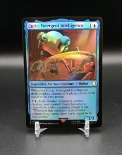 MTG Curie, Emergent Intelligence #30- Fallout - Foil Rare- NM Condition - Image 1