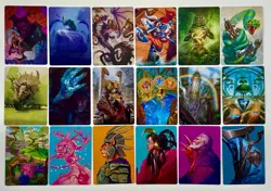 MTG Commander Masters Art Series Complete Set 81/81 NM No Stamp - Image 3