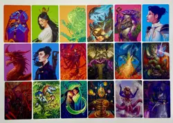 MTG Commander Masters Art Series Complete Set 81/81 NM No Stamp - Image 4