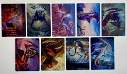 MTG Commander Masters Art Series Complete Set 81/81 NM No Stamp - Image 5