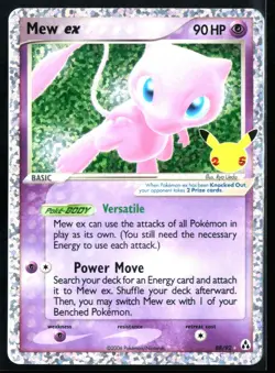 2021 Celebrations Mew ex #88 Ultra Rare Pokemon Card - Image 1