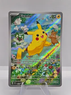 Pikachu 088 Holo Promo Scarlet & Violet Promo Pokemon NM - Image 1