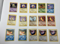 Vintage Pokemon Card Lot WOTC Team Rocket 74 cards No Holos - Image 1
