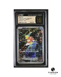 CGC 10 PRISTINE Magikarp Art Rare 080/073 Pokemon Triplet Beat - Image 1