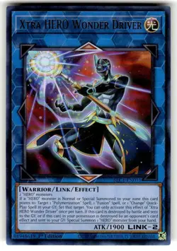 Yugioh Xtra HERO Wonder Driver (Silver Ultra Rare) (1st Edition) - BLC1-EN031 - Image 1