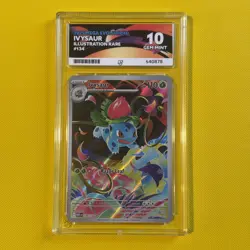 Ivysaur 134/132 Mega Evolution Pokemon Card ACE 10 - PERFECT SUBGRADES - Image 1