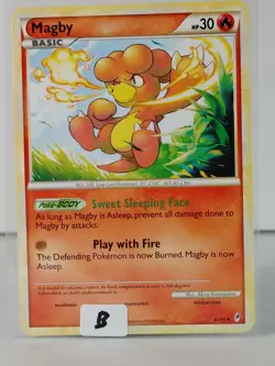 Magby - Call of Legends #46 - Pokemon -B - Image 5