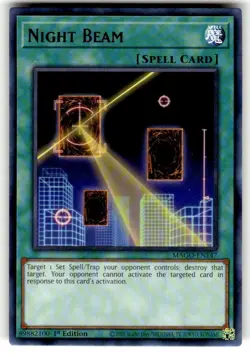 Yugioh! Night Beam - MAGO-EN147 - Rare - 1st Edition Near Mint, English - Image 1
