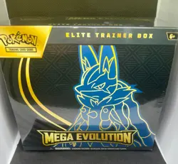 Pokemon Mega Evolution(Lucario) Elite Trainer Box!! *Factory Sealed*Authentic✅ - Image 1