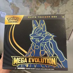 POKEMON Mega Evolution Elite Trainer Box *LUCARIO* (NEW/SEALED) - Image 2