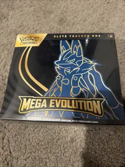 Pokemon TCG Mega Evolution Elite Trainer Box ETB Lucario - Image 1
