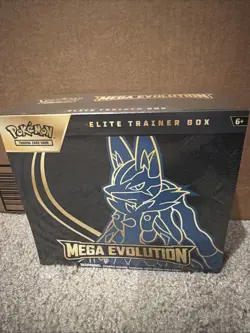 Pokemon TCG Mega Evolution Elite Trainer Box ETB Lucario - Image 2