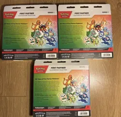 Pokemon First Partner Illustration Collection Series 1 Box x3 - Image 2