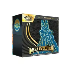 Pokemon TCG Mega Evolutions Elite Trainer Box Lucario Art - Image 1