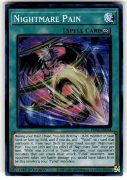 Nightmare Pain PHNI-EN054 Phantom Nightmare 1st Edition NM Yugioh - Image 1