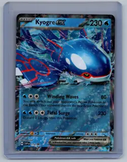 Kyogre ex 178 Holo Promo Scarlet & Violet Promo Pokemon Near Mint - Image 1