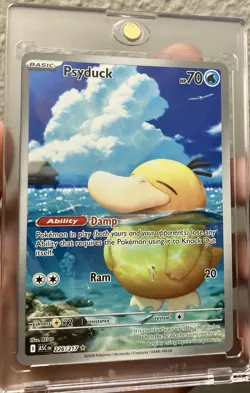 Psyduck 226/217 Ascended Heroes Illustration Rare IR Full Art Pokemon CLEAN - Image 1
