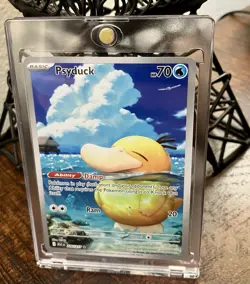 Psyduck 226/217 Ascended Heroes Illustration Rare IR Full Art Pokemon CLEAN - Image 3