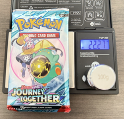 Pokemon TCG: Journey Together - English Booster Pack SEALED - 22.27g - Image 1
