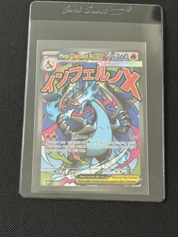 2025 Pokemon MEP Black Star Promos Mega Charizard X ex Full Art #023 - Image 1