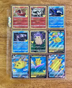 2021 Pokemon Celebrations Complete Set #001-025 * Minty * Gold Mew * Pikachu - Image 1