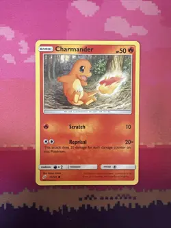 Pokemon Card Charmander Team Up Common 11/181 Near Mint - Image 1