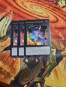 3X Downerd Magician RA01-EN035 Ultra Rare 1st Edition NM Yugioh - Image 1