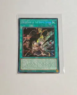 Yu-Gi-Oh! Deception Of The Sinful Spoils #MP25-EN113 Secret Rare 1st Ed (NM) - Image 1