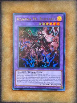Yugioh Azamina Mu Rcielago ROTA-EN031 Ultra Rare 1st Ed NM - Image 1