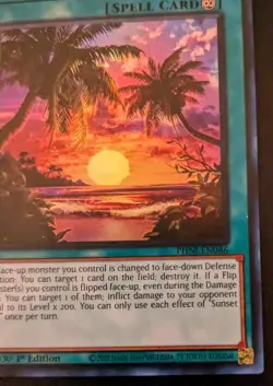 Sunset Beat PHNI-EN086 1st Edition Super Rare Phantom Nightmare Yu-Gi-Oh! TCG - Image 5