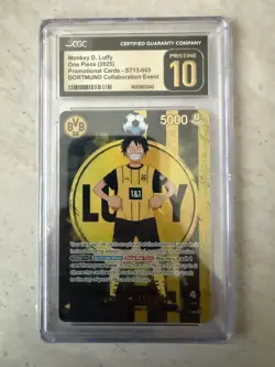 Monkey.D.Luffy (BVB x One Piece Campaign)ST13-003 One Piece Promo cgc pristine10 - Image 1