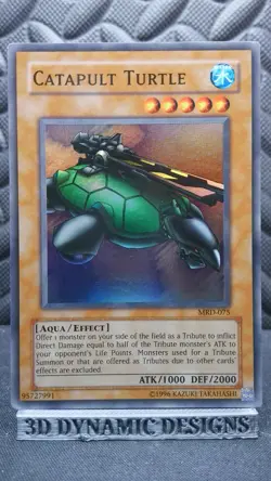 Yugioh Catapult Turtle MRD-075 MP - Super Rare Metal Raiders 🔥 - Image 1