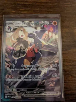 Pokemon Cynthia's Garchomp Ex 232/182 Full Art Holo Sv10 Destined Rivals - Image 1