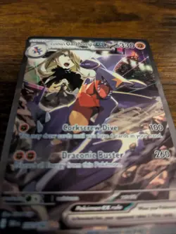 Pokemon Cynthia's Garchomp Ex 232/182 Full Art Holo Sv10 Destined Rivals - Image 2