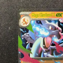 Pokemon TCG- Mega Charizard X ex - 029 - ME: Mega Evolution Promo (MEP) Promo - Image 3