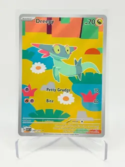 Pokemon Dreepy Illustration Rare Full Art Holo 247/217 ASC Pokemon TCG NMT - Image 1