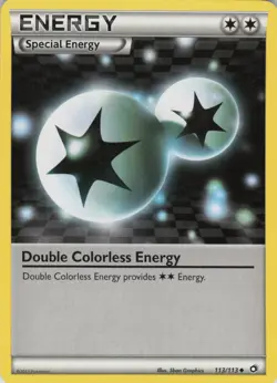 Double Colorless Energy 113/113 Uncommon Legendary Treasures Pokemon LP - Image 1