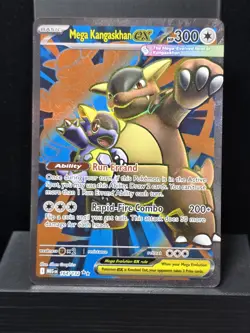 Pokemon Mega Kangaskhan ex 164/132 Full Art Mega Evolution Ultra Rare Near Mint - Image 2