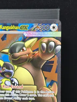 Pokemon Mega Kangaskhan ex 164/132 Full Art Mega Evolution Ultra Rare Near Mint - Image 4