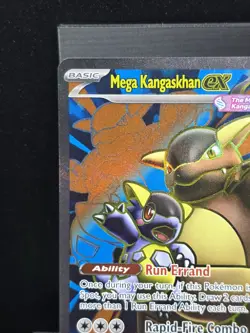 Pokemon Mega Kangaskhan ex 164/132 Full Art Mega Evolution Ultra Rare Near Mint - Image 5