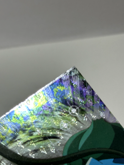Pokemon Topps Bulbasaur Flame/Teardrop Foil 1999 - Image 3