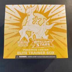Brilliant Stars Pokemon Center ETB Sword & Shield With Case! - Image 1