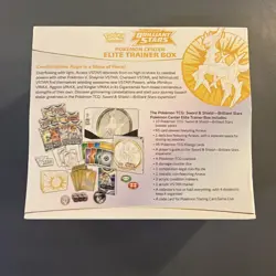 Brilliant Stars Pokemon Center ETB Sword & Shield With Case! - Image 2