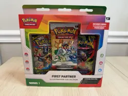 Pokemon TCG: First Partner Illustration Collection Series 1 Factory-Sealed - Image 1