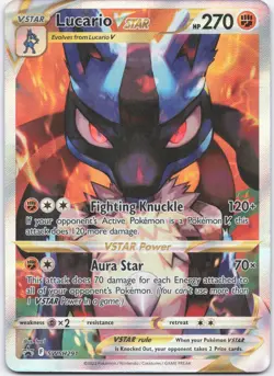 Lucario VSTAR SWSH291 Holo Promo Sword & Shield Promo Pokemon Near Mint - Image 1